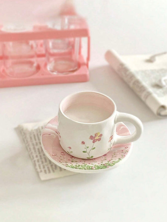 Ceramic Cup & Saucer