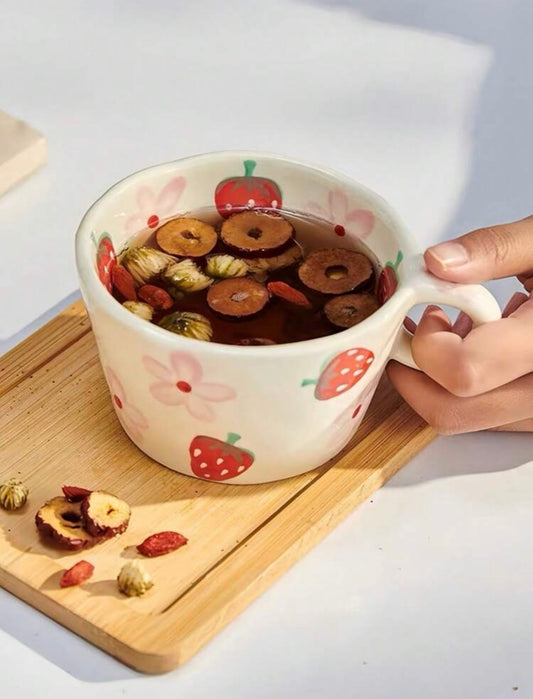 Fruity Ceramic Cup 🍓